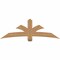 Ekena Millwork Davenport Timber Gable Bracket, Western Red Cedar, 72"W x 24"H x 3 1/2"D x 5 1/2"F, 8/12 Pitch GBW072X24X0406DAV00SWR - alternate 1